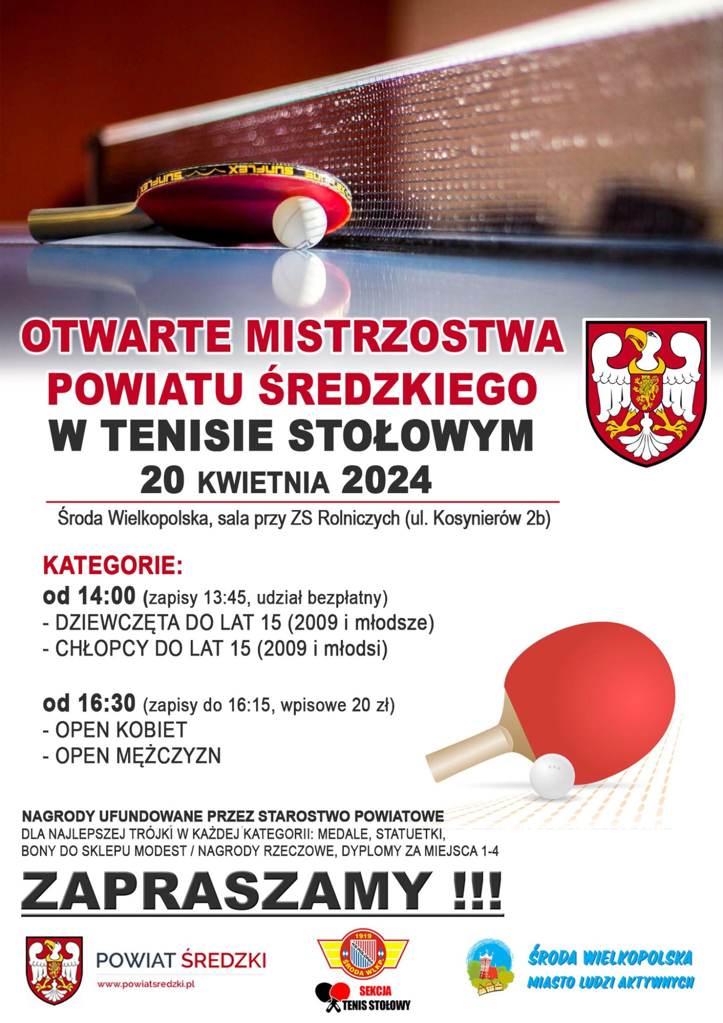 Polonia Środa zaprasza do wzięcia udziału Fot. KS Polonia Środa