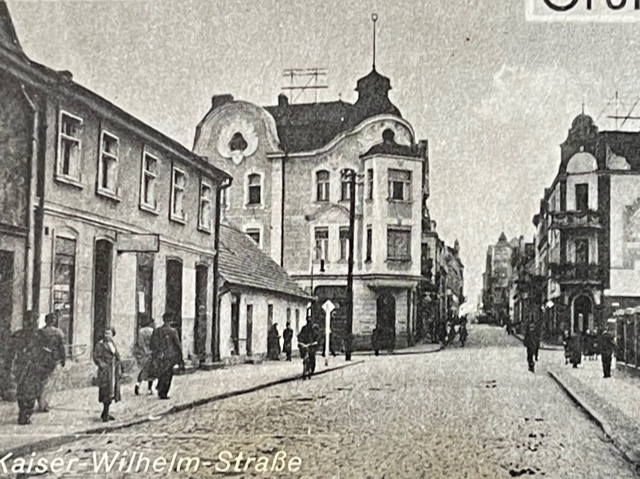 Ulica Dąbrowskiego z czasów okupacji niemieckiej