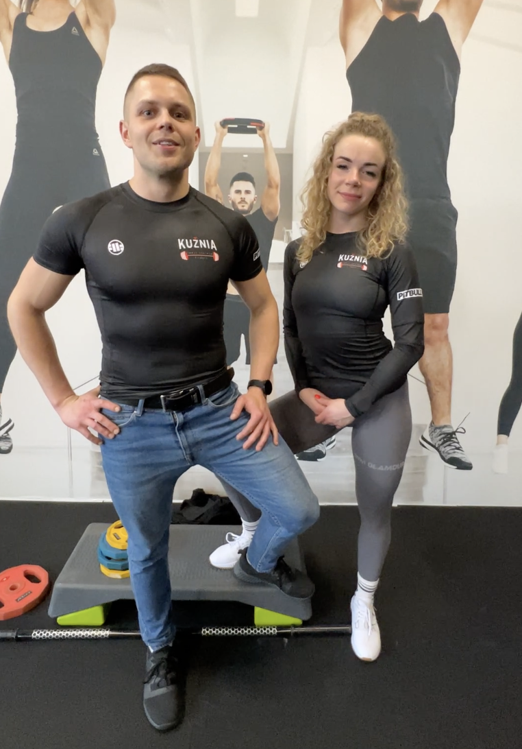 Magda i Mikołaj z Kuźnia Twoje Centrum Fitness Środa Magda i Mikołaj z Kuźnia Twoje Centrum Fitness Środa