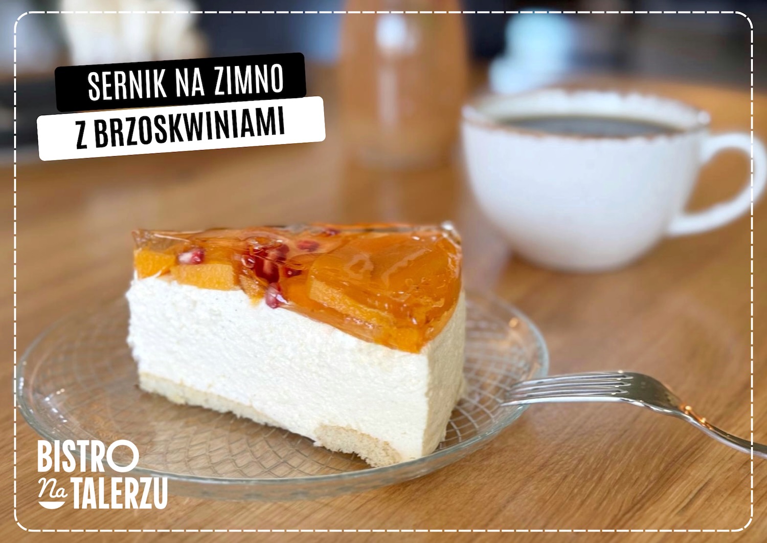 SERNIK NA ZIMNO Z BRZOSKWINIAMI