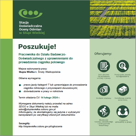 COBORU Słupia Wielka COBORU Słupia Wielka