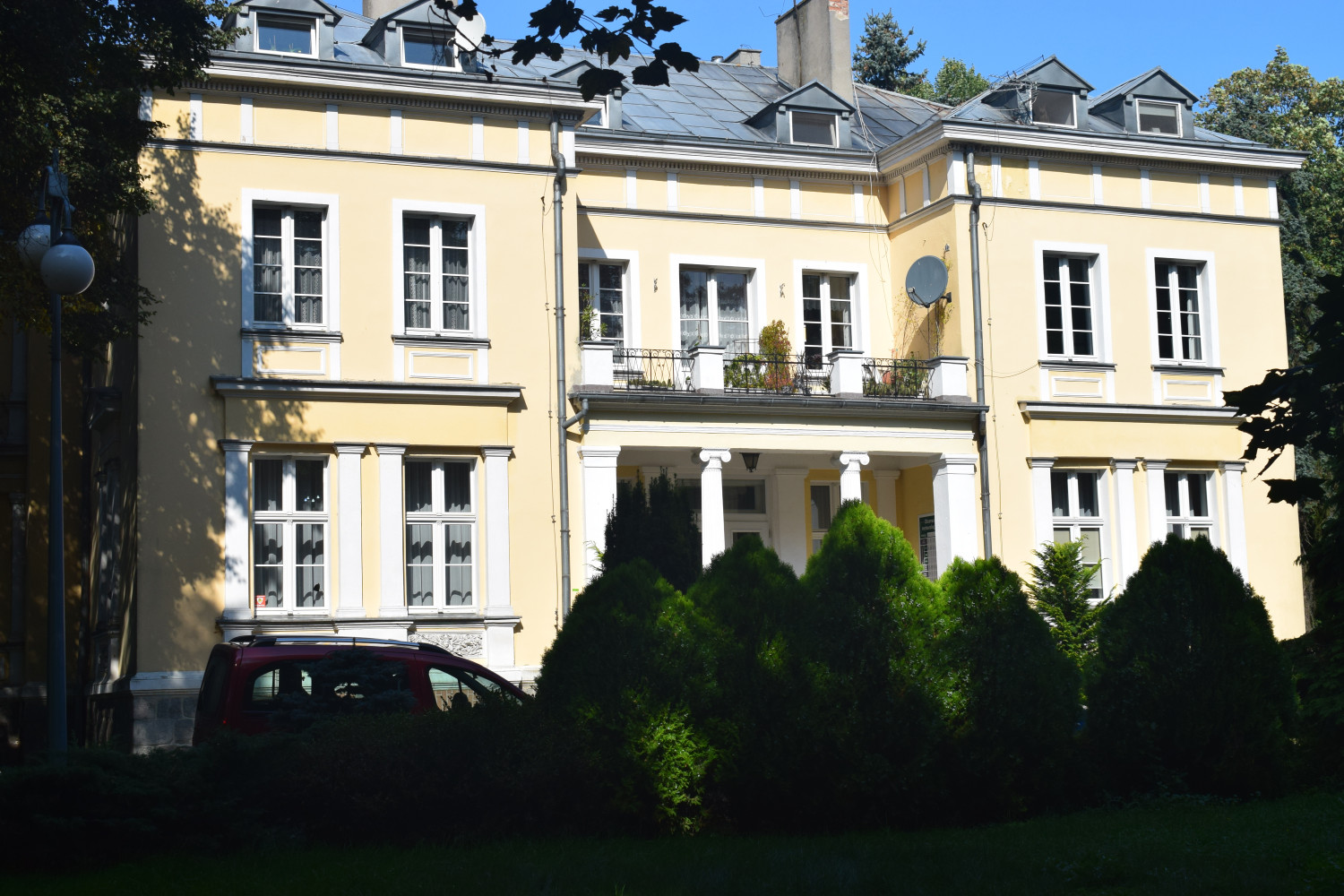 Pałac w Słupi Wielkiej z 1880 roku