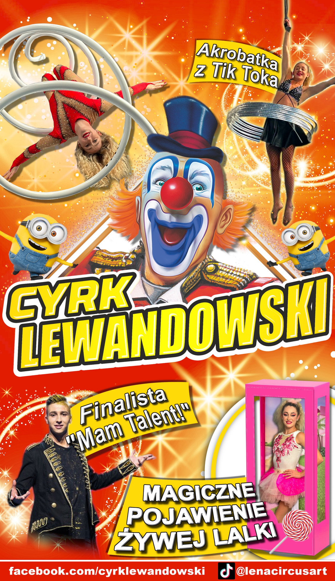 Plakat Cyrku Lewandowski