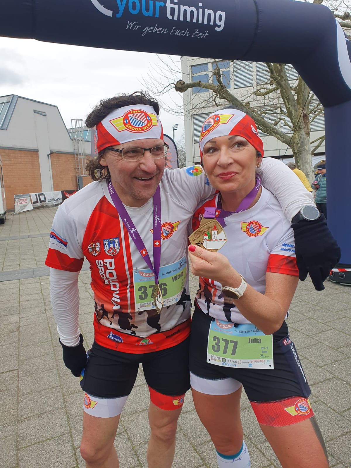 Biegacze do domu wrócili z medalami Fot. Powiat Średzki