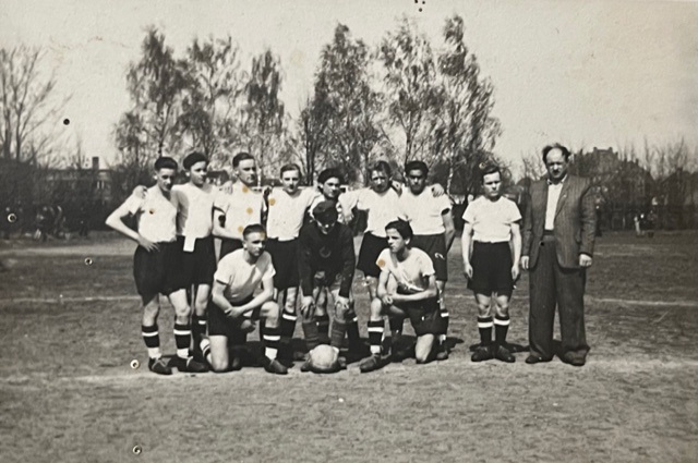 Drużyna piłkarska HSU-u tuż przed wojną