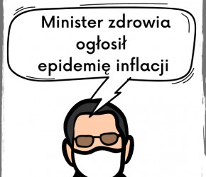 Minister zdrowia ogłosił epidemię inflacji